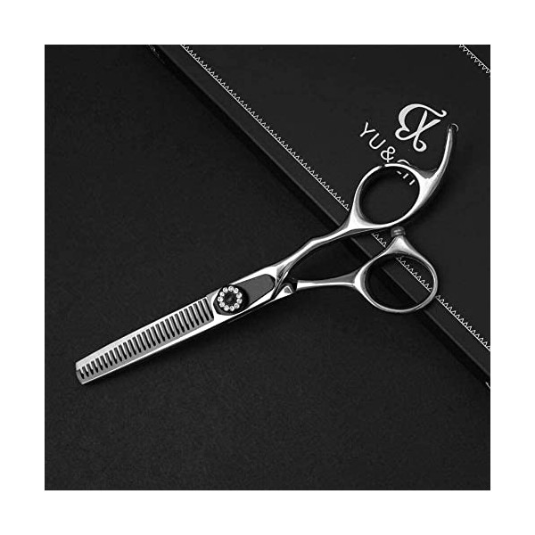 Ensemble de ciseaux de coiffure professionnel, kit de ciseaux de coupe pour amincissement des cheveux, pour hommes et femmes,