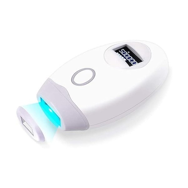 SPUZZO Épilateur Laser Ipl avec écran LCD, Dispositif dépilation à impulsions Lumineuses 400 000/500 000 for Le Corps, Le Vi