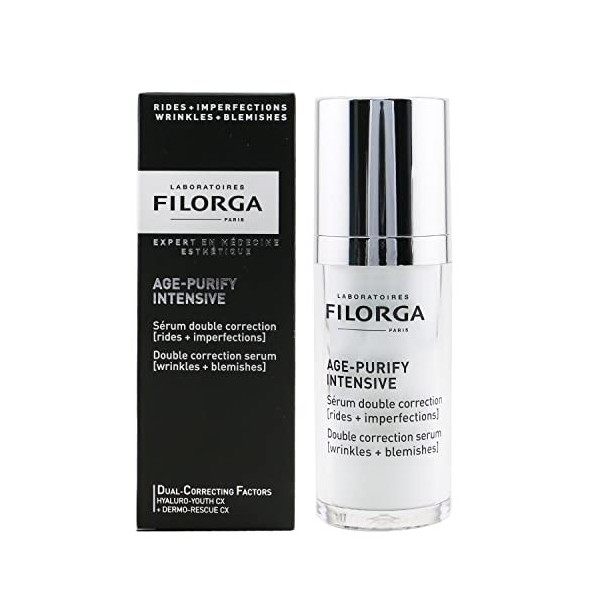 Filorga Age-Purify Intensive Sérum Double Correction, Vanille, 30 ml Crème Jour et Nuit