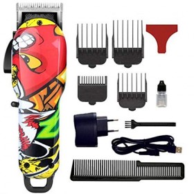 YYSDH 2020 Cartoon Barber Professional Hair Clipper Puissant Homme électrique Tondeuse sans Fil Couper Les Cheveux Machine To