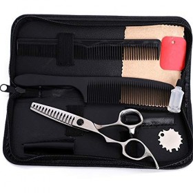 WYGC Scissors Ciseaux Coiffure Série gaucher Coupe Nette et précise Coupe de Cheveux à la Main Gauche Trousse de Coupe de Che