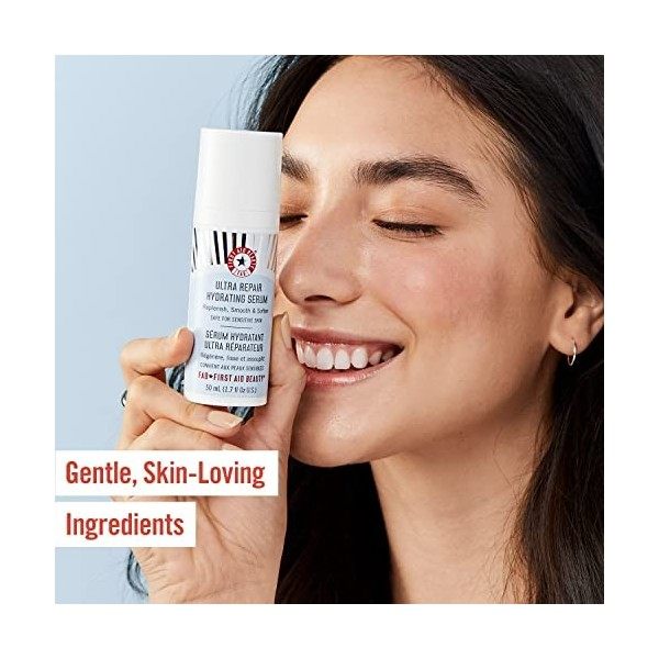 First Aid Beauty Sérum hydratant ultra-réparateur First Aid Beauty, 1,7 once Crème Jour et Nuit
