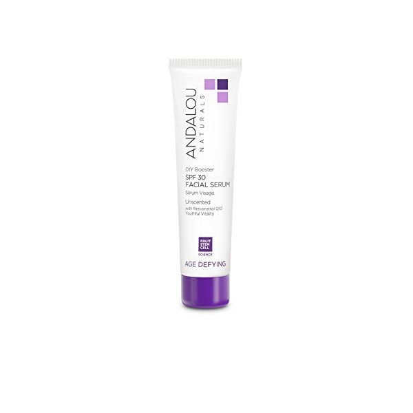 ANDALOU - DIY Booster SPF 30 Facial Serum Unscented - 2 fl. oz. 58 ml Crème Jour et Nuit