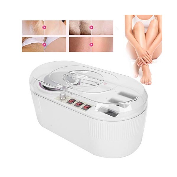 Chauffe-Cire Professionnel 270W 500ml Chauffe-Cire électrique Pot Épilation Cire Bean Warmer Machine avec Contrôle de Tempéra