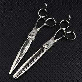 KOAIEZ 6,0 Pouces Professionnels 440C Salon en Acier Inoxydable Barber Cisaillement Cisaillement, Outils De Ciseaux De Coupe 