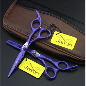 KOAIEZ Salon Multifonctionnel de 6,0 Pouces en Acier Inoxydable Cisturisant des Ciseaux de Coupe de Cheveux Professionnels, N