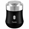 Ovrbs Mini rasoir électrique portable de poche - Pour la maison, la voiture, les voyages - Noir