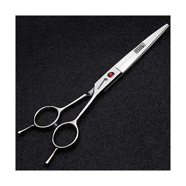 HAOTING Ciseaux de Coiffeur Japon Profession 7 Pouces Coiffeur Ciseaux Blancs Salon de Coiffure Studio Outils de modélisation