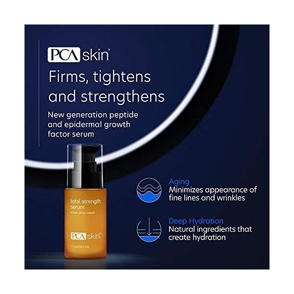 PCA Skin Sérum de force totale, 1,0&nbsp;once liquide Crème Jour et Nuit