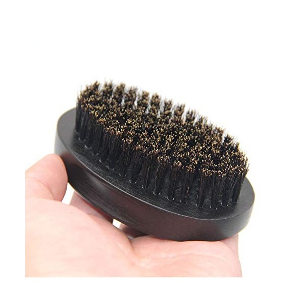 Blaireaux de Rasage Brosse à Barbe de Porc Pure Incurvée pour Hommes Station Internationale Modèles dExplosion Bois de Lotus