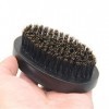 Blaireaux de Rasage Brosse à Barbe de Porc Pure Incurvée pour Hommes Station Internationale Modèles dExplosion Bois de Lotus