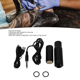 Stylo de Tatouage sans Fil 2 en 1, Kit de Machine Stylo de Tatouage sans Fil Stylo de Cartouche de Tatouage sans Fil