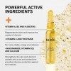 Babor Multi Vitamines Ampoules de Sérum pour Le Visage, avec Vitamine E pour Renforcer La Barrière de La Peau, Concentré en A