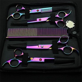 AIVYNA Ciseaux de Coiffure 6 Pouces Ciseaux de Coiffeur Professionnels Ciseaux de Coiffeur en Acier Inoxydable Hommes Dames e