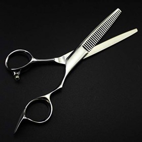 Ciseaux de coupe de cheveux, 6 pouces professionnels haut de gamme 440c 9cr13 ensemble de ciseaux à cheveux coupe barbier sal...