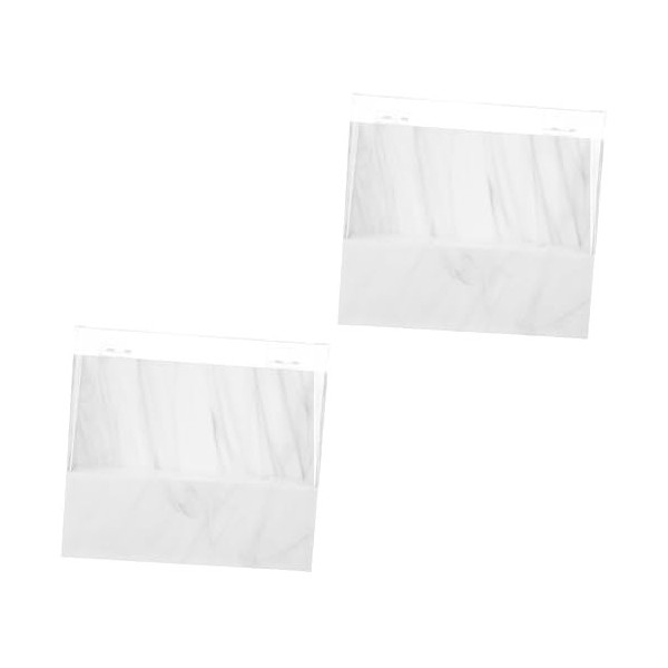 Pincettes dextension de cils de beauté, 2 pièces pince à épiler présentoir fournitures dextension de cils support de cils d