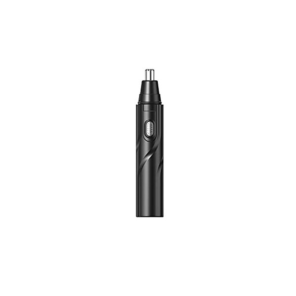 FURLOU Tondeuse à poils de nez, épilateur de nettoyage de nez for hommes Tondeuse à poils de nez électrique rechargeable Cise