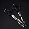 KOAIEZ 6,0 Pouces 440C Salon Multifonctionnel Salon Claigning Shears Ensemble, Kit De Ciseaux De Coupe De Cheveux Professionn