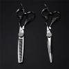 KOAIEZ 6,0 Pouces 440C Salon Multifonctionnel Salon Claigning Shears Ensemble, Kit De Ciseaux De Coupe De Cheveux Professionn