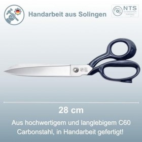 NTS-Solingen Ciseaux de Couture Professionnel en Acier forgé 30,5 cm