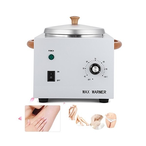 Chauffe Cire 150W Réchauffeur de Pot de Cire Chauffe-Cire pour Épilation Professionnelle et Domestique Dépilatoire Visage Bra