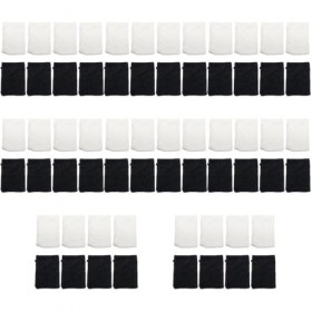 FOMIYES 64 Pièces Gants Démaquillants En Fibre Serviette Pour Le Corps Gants En Microfibre Pour Le Nettoyage Éponge En Poudre