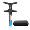 Masseur de Colonne Vertébrale Manuel à une Tête, Outil de Réglage Chiropratique Portable à 10 Niveaux, Masseur de Colonne Ver