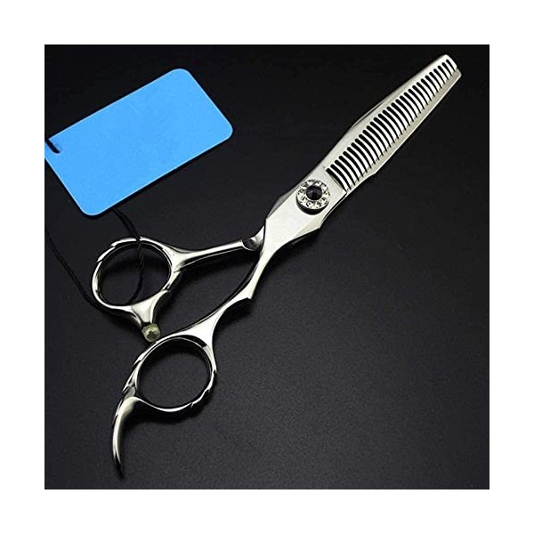 Ciseaux professionnels de Salon de coiffure 440c, 6 pouces, pour couper les cheveux, ciseaux amincissants, ciseaux de coiffur
