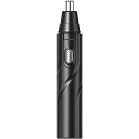 GOOFFY Tondeuse à poils de nez for hommes Nettoyage du nez Épilateur électrique Tondeuse à poils de nez Rechargeable Ciseaux 