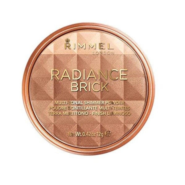 Rimmel numéro 001 rayonnement brique bronzage, 12 g - Clair, Light