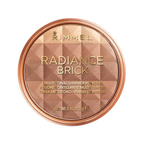 Rimmel numéro 001 rayonnement brique bronzage, 12 g - Clair, Light