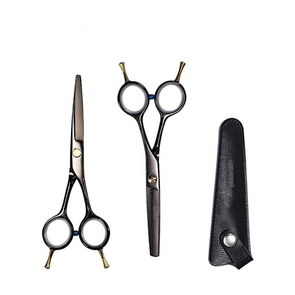 Ciseaux de coiffeur professionnels 6 pouces 6cr, ciseaux de coupe de cheveux, ciseaux de Salon de coiffure, ciseaux amincissa
