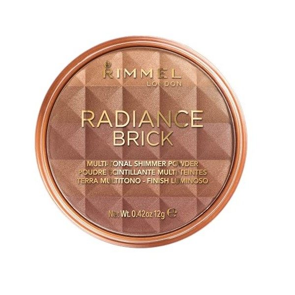 Rimmel numéro 001 rayonnement brique bronzage, 12 g - Clair, Light