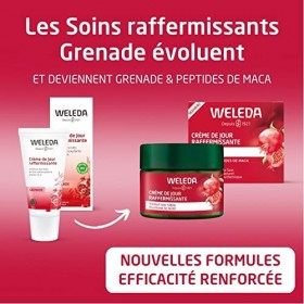 WELEDA - Crème de Jour Raffermissante à la Grenade Bio - Atténue les Rides - Action Antioxydante - 30&nbsp;ml Crème Jour et Nuit