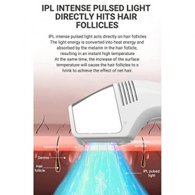 Tweovnai ÉPilation -ÉPilateur Indolore Aisselles Bikini Facial pour Femme Bikini Tondeuse Point de CongéLation Depilador Pris