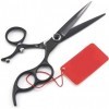 Ciseaux professionnels de coiffure en acier inoxydable 440C, ciseaux de coiffeur à domicile ou dans un salon de coiffure, cis