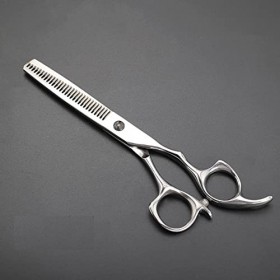 6" Professional Barber Hair Thinning and Cutting Scissors Razor Edge and Teeth Edge Thinning Hair Scissors Shears Hairdressin...