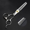 KOAIEZ 6,0 Pouces 440C Professionnel Argent Ciseaux De Coupe De Cheveux, Cisaillements De Coiffure De Coiffeur Salon Cisea