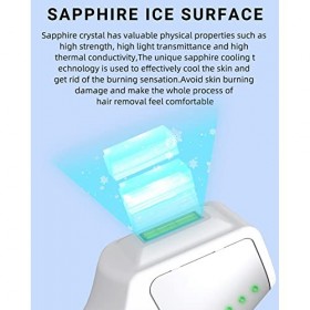 y- ÉPilation -ÉPilateur Indolore Aisselles Bikini Facial pour Femme Bikini Tondeuse Point de CongéLation Depilador Prise UE