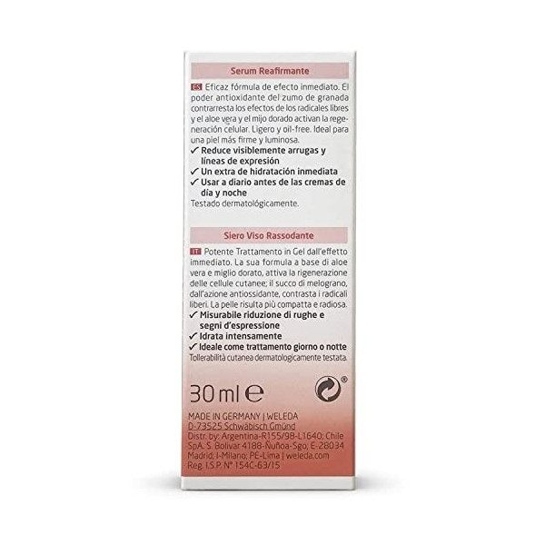 Weleda Melograno Siero Viso