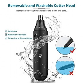OUSIKA Tondeuse à cheveux for le nez, rasage électrique for le nez et les sourcils for homme et femme Tondeuses