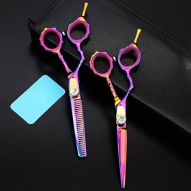 Ciseaux à cheveux japonais pour gauchers Ciseaux en téflon Ciseaux de coiffure bon marché Ciseaux amincissants pour coiffeur 