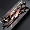 Ensemble de ciseaux de coupe de cheveux professionnels de 6,0 pouces, ciseaux de coiffeur Japon 440C outil de coiffure en aci
