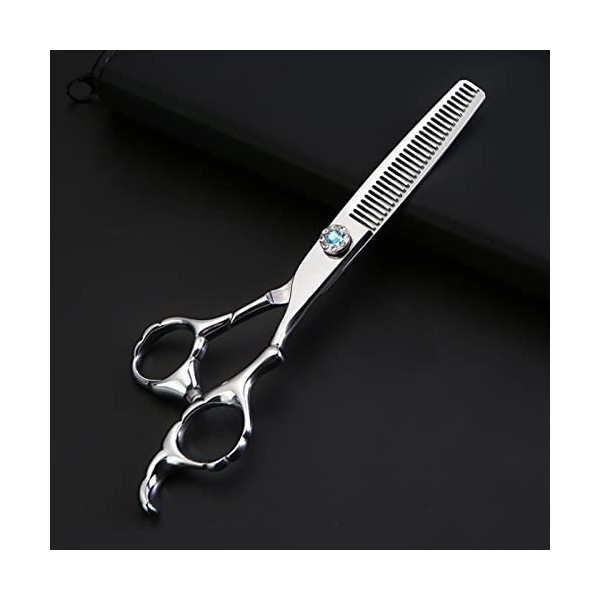 6 Inch Professional Barber Hair Thinning and Cutting Scissors Set Razor Edge and Teeth Edge Thinning Hair Scissors Shears Hai