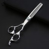 6 Inch Professional Barber Hair Thinning and Cutting Scissors Set Razor Edge and Teeth Edge Thinning Hair Scissors Shears Hai