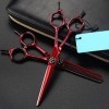 Ciseaux texturants Bang Hair Scissor Kits de ciseaux de coiffure professionnels en acier inoxydable Ensemble de ciseaux de co