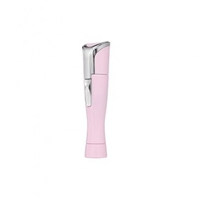 FURLOU Tondeuse à poils de nez, rose 4 en 1 portable nez cheveux tondeuse électrique oreille nez barbe sourcil cheveux coupe 