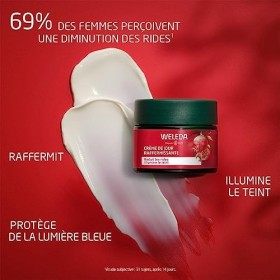 WELEDA - Duo Crème de Jour raffermissante Grenade et Peptides de Maca - Réduit les rides et illumine le teint - Vegan - Certi...