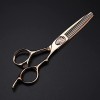 ciseaux de coiffeur Ciseaux de coupe de cheveux, 6inch Professional Japon 440c ciseaux en acier or rose coupe cheveux ciseaux