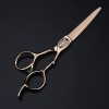 ciseaux de coiffeur Ciseaux de coupe de cheveux, 6inch Professional Japon 440c ciseaux en acier or rose coupe cheveux ciseaux